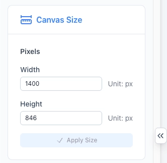 Canvas Size