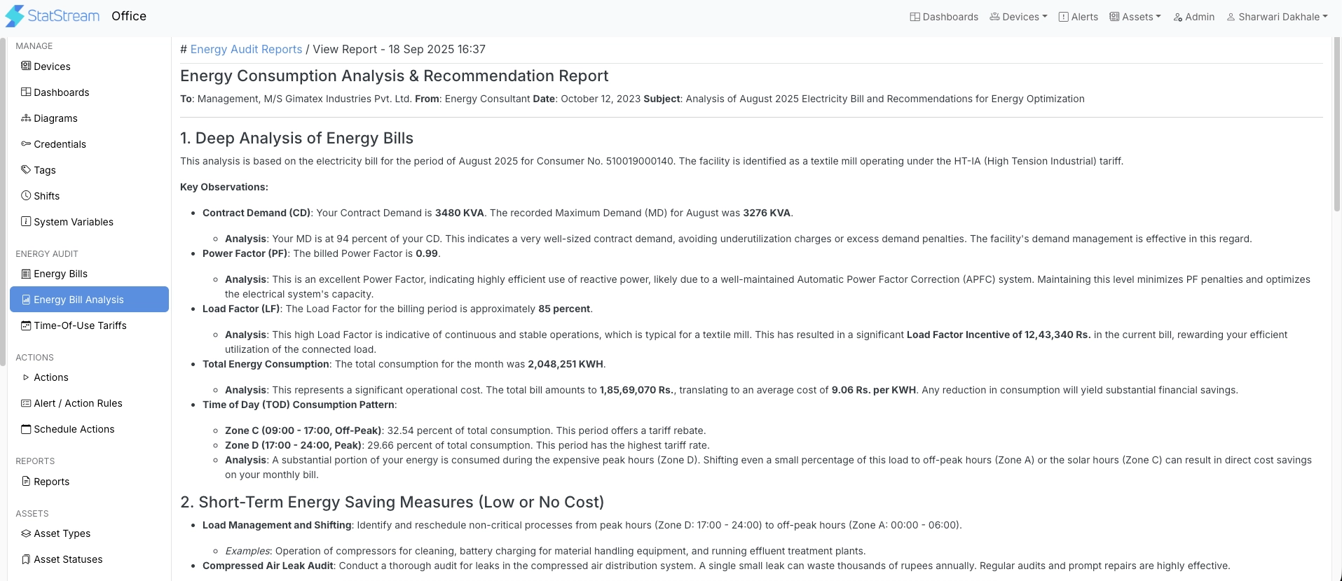Energy Bill Analysis