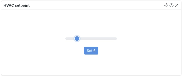 Range Slider Widget